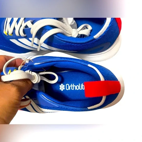 🌟🌟🌼NIB Adidas Jogit Blue and Pink Athletic Shoes. UNISEX - Picture 9 of 13